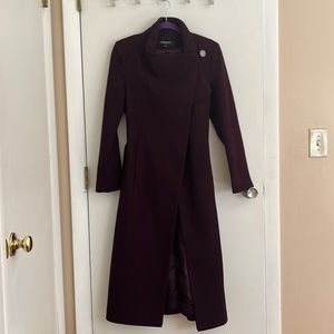 Kenneth Cole Maroon Coat